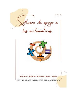 Trabajo Final Software Jennifer Lazaro