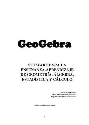 A4 Geogebra Prensas