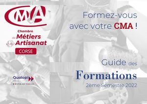 CMA Corse - Catalogue Formations 2022s2
