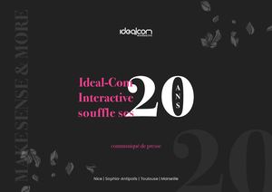 Communique Presse 20ans Ideal Com