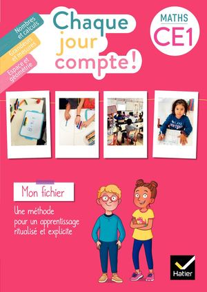 Chaque jour compte - Maths CE1 Ed. 2023 - Fichier de l'élève