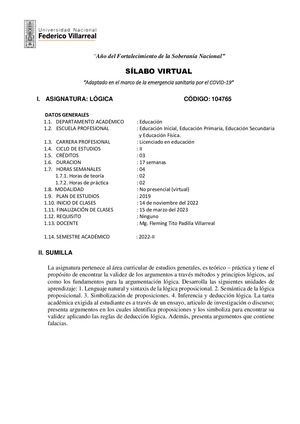 Silabo Lógica 2022 2