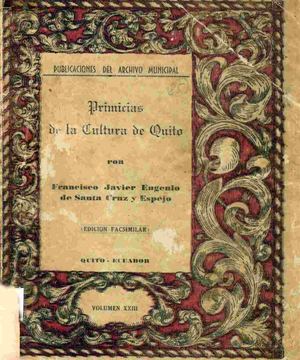 Primicias de la Cultura Quito