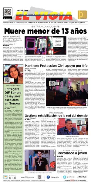 25 de enero del 2023