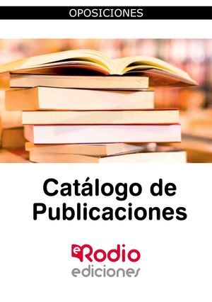 Catálogo Oposiciones 2022