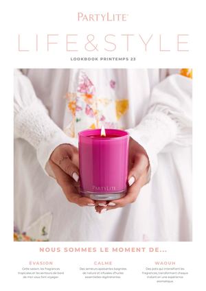 Catalogue PartyLite HIVER Printemps 2023
