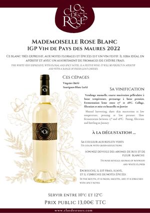 Fiches Techniques Vins 2023