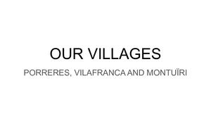 Our Villages Porreres, Vilafranca And Montuïri