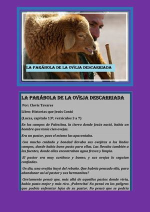 LA PARÁBOLA DE LA OVEJA DESCARRIADA