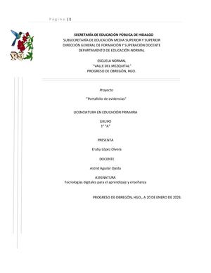 Portafolio De Evidencias