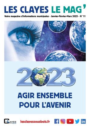 Les Clayes Le Mag #11 - Janvier/Fevrier/Mars 2023