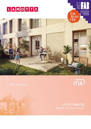 Le Petit Bruges Itia à Bruges (33) - Programme immobilier neuf - Lamotte