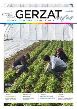 Gerzat Info N°123 Janvier 2023