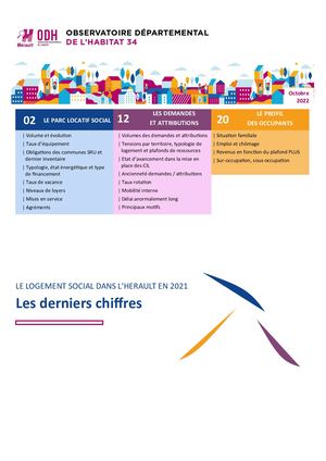 LE LOGEMENT SOCIAL DANS L’HERAULT EN 2021