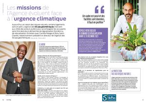 Les missions de l’Agence évoluent face à l’urgence climatique