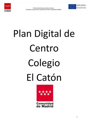 Ue 28064846 Colegio El Catón Pdc
