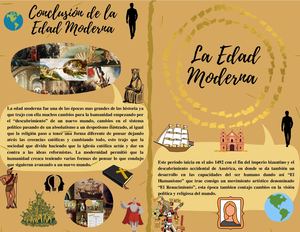 La Edad Moderna Salome Vasconez
