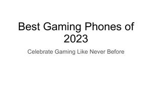Discover the best Gaming Phones of 2023 - BuyMobile NZ