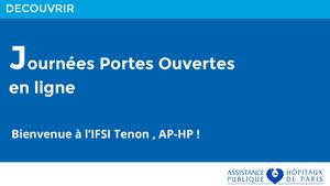 Jpo ifsi Tenon Ap-HP - JPO 2022-2023