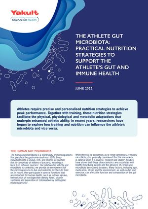 Yakult Athlete Gut And Immune Health