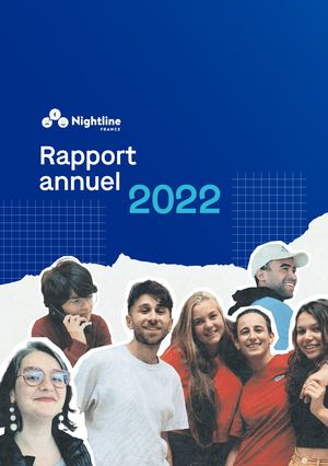 Rapport annuel 2022 - Nightline France