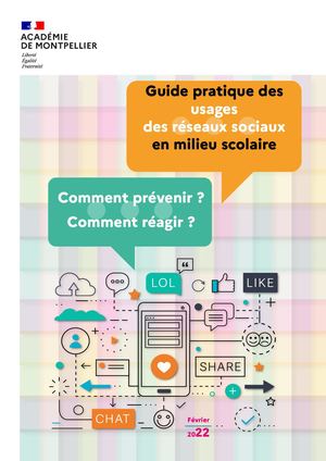 Guide Pratique Clemi Usage Des R Seaux Sociaux 23579