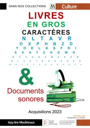 Portage : livres en gros caractères