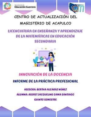 Informe De La Práctica - 5to Semestre