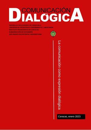Portafolio Digital La Comunicación Como Expresión Dialógica