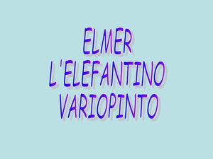 Elmer Lelefante Variopinto Pdf