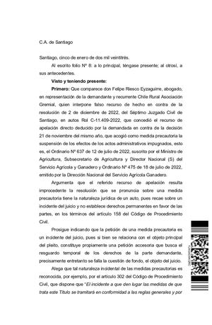 Suspensión De Las Limitaciones  SAG (DL 35161980) Lotes 5000 M2 AÑO 2022