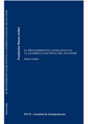 El Procedimiento Legislativo En La Asamblea Nacional Del Ecuador (1)