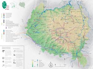 Carte Touristique De L'Aubrac - PNR Aubrac
