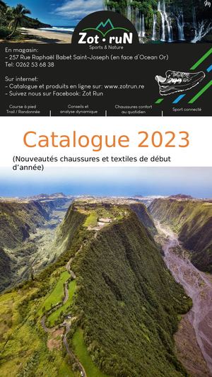 Catalogue Zot Run 2023