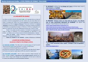 Presentation Esabac 2023