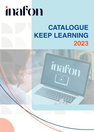 Inafon - Catalogue Keep Learning 2023