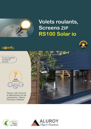 Volets Solaires Solario Rs100 Io