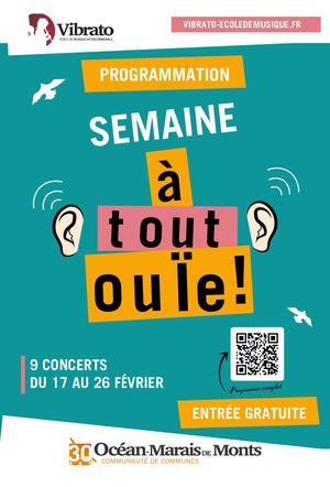 Flyer Semaine à Tout Ouie Recto Verso Vf