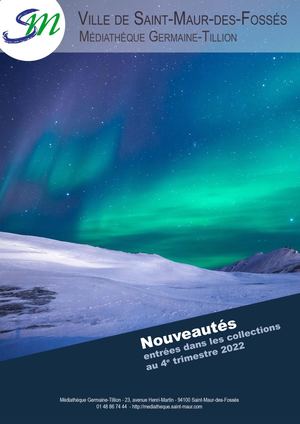 Nouveautés Pôle adulte - 4ème trimestre 2022