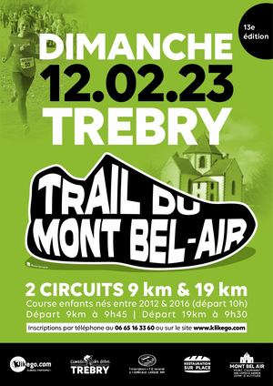 Trail 2023 Trébry Mont Bel Air 12.02.23 - Côtes d'Armor - Bretagne