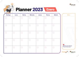 Planner Impresso Anual - Santillana Español