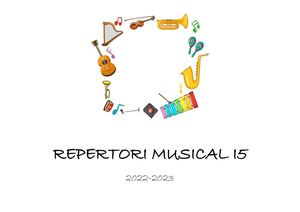 Repertori Musical Anual I5 2022 23