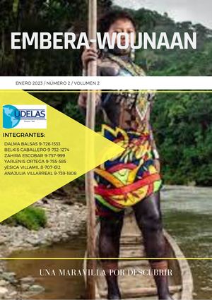 Revista grupal Embera Wounaan #1