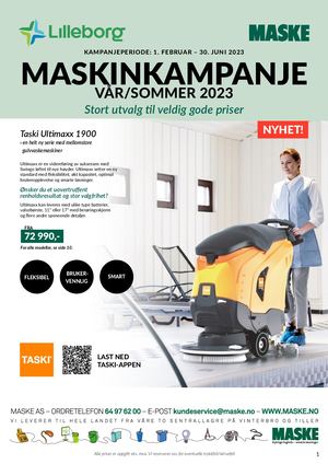Lilleborg Maskinkampanje Vår Sommer 2023