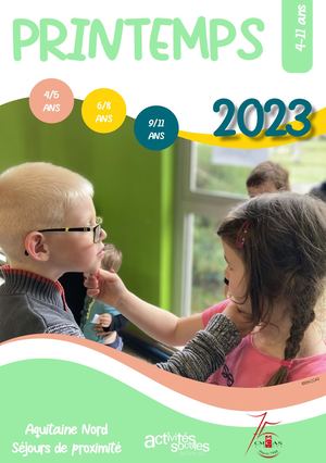 Catalogue colos Printemps 2023