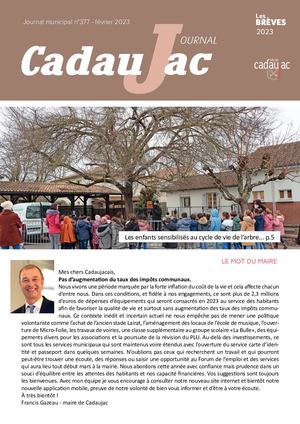 Les brèves de Cadaujac - février 2023