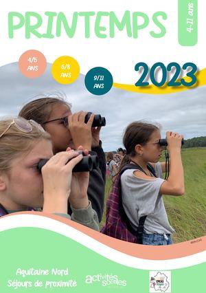 Catalogue Colo Printemps 2023