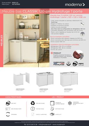 605H(2)_CLASSIK MEUBLE BAS 120 HYDROFUGE