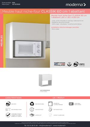 604 CLASSIK MEUBLE NICHE FOUR 60