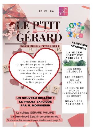 Le P'tit Gérard Février 2023